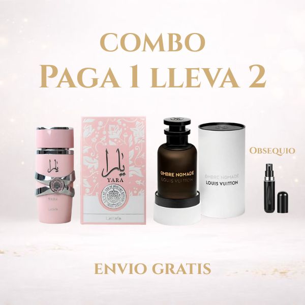 Combo Yara + Ombre nomade 100ml + Perfumero