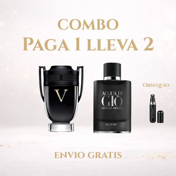 KIT 2 PERFUMES (Gio Profumo+invictusVictory)