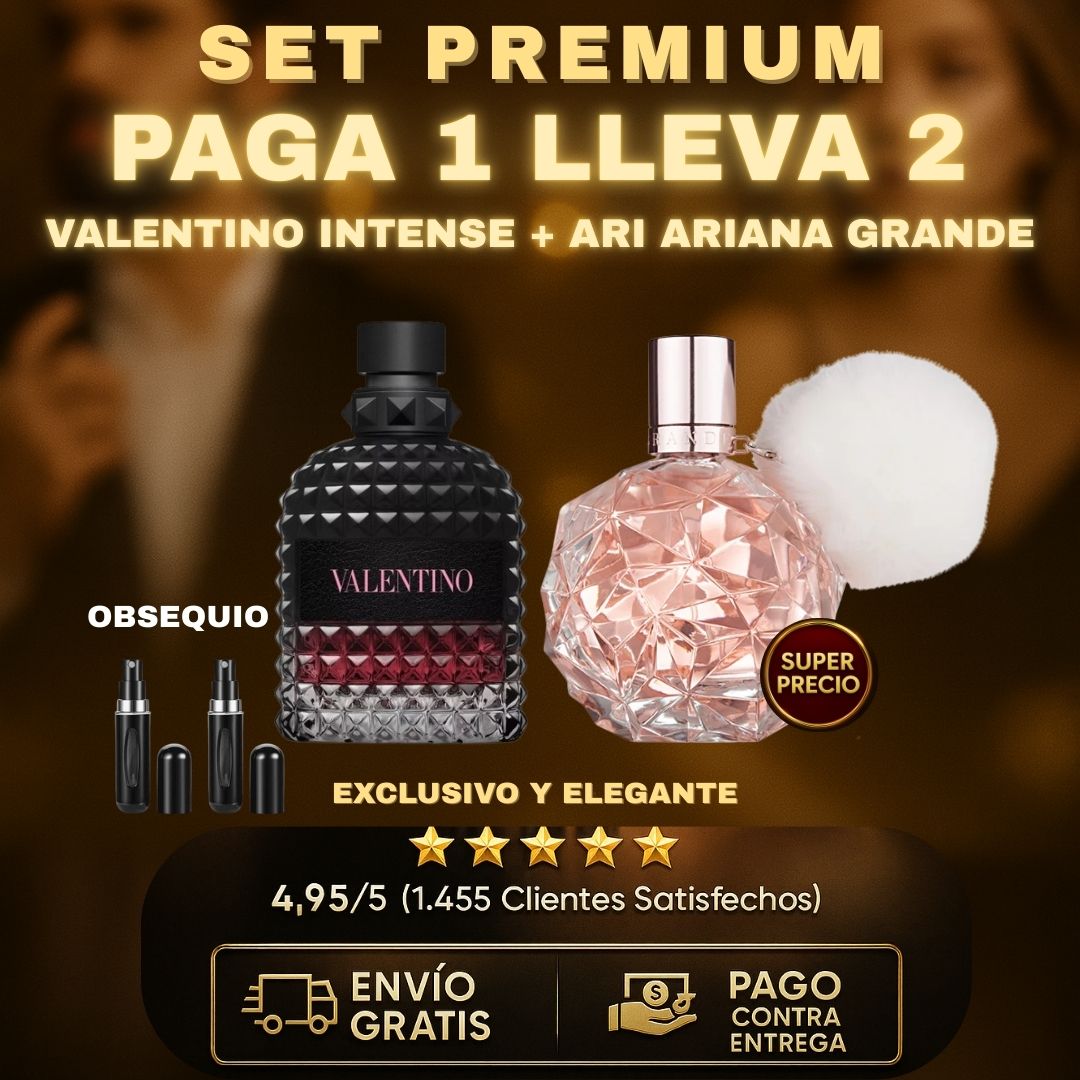 Kit (Valentino intense y Ari Ariana Grande) + Obsequio