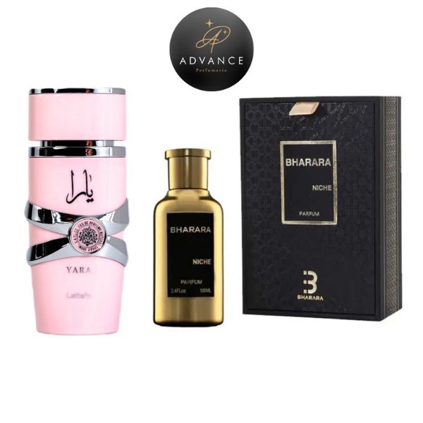 KIT 2 PERFUMES (BHARARANICHEESTUCHE+YARA)
