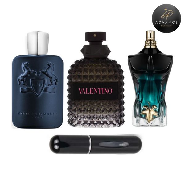 KIT 3 PERFUMES (LAYTON+VALENTINO+LEBEAUPARFUMLATA)