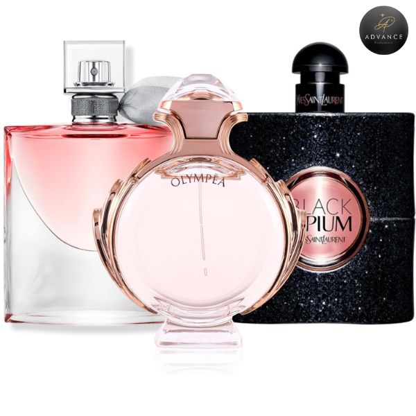 KIT 3 PERFUMES (VIDABELLA+OLYMPEA+OPIUM)