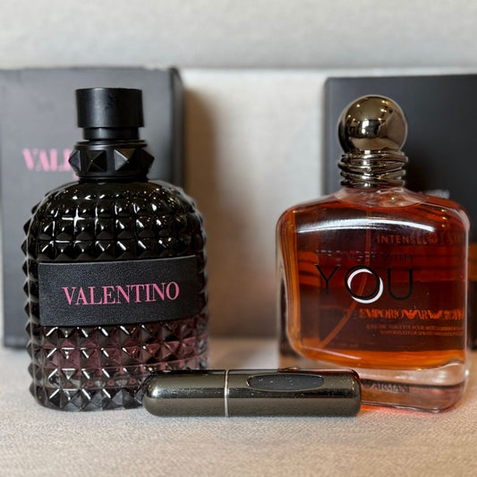Kit Exclusivo 2x1 Valentino Intense · Stronger With You Intensely