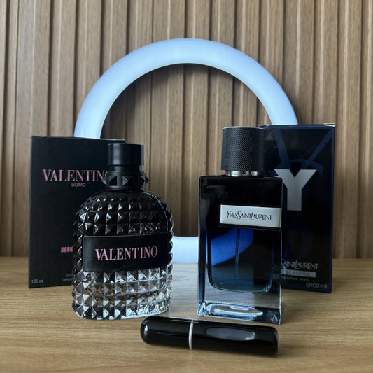 Duo Valentino + YvesSaintLaurent + Obsequio