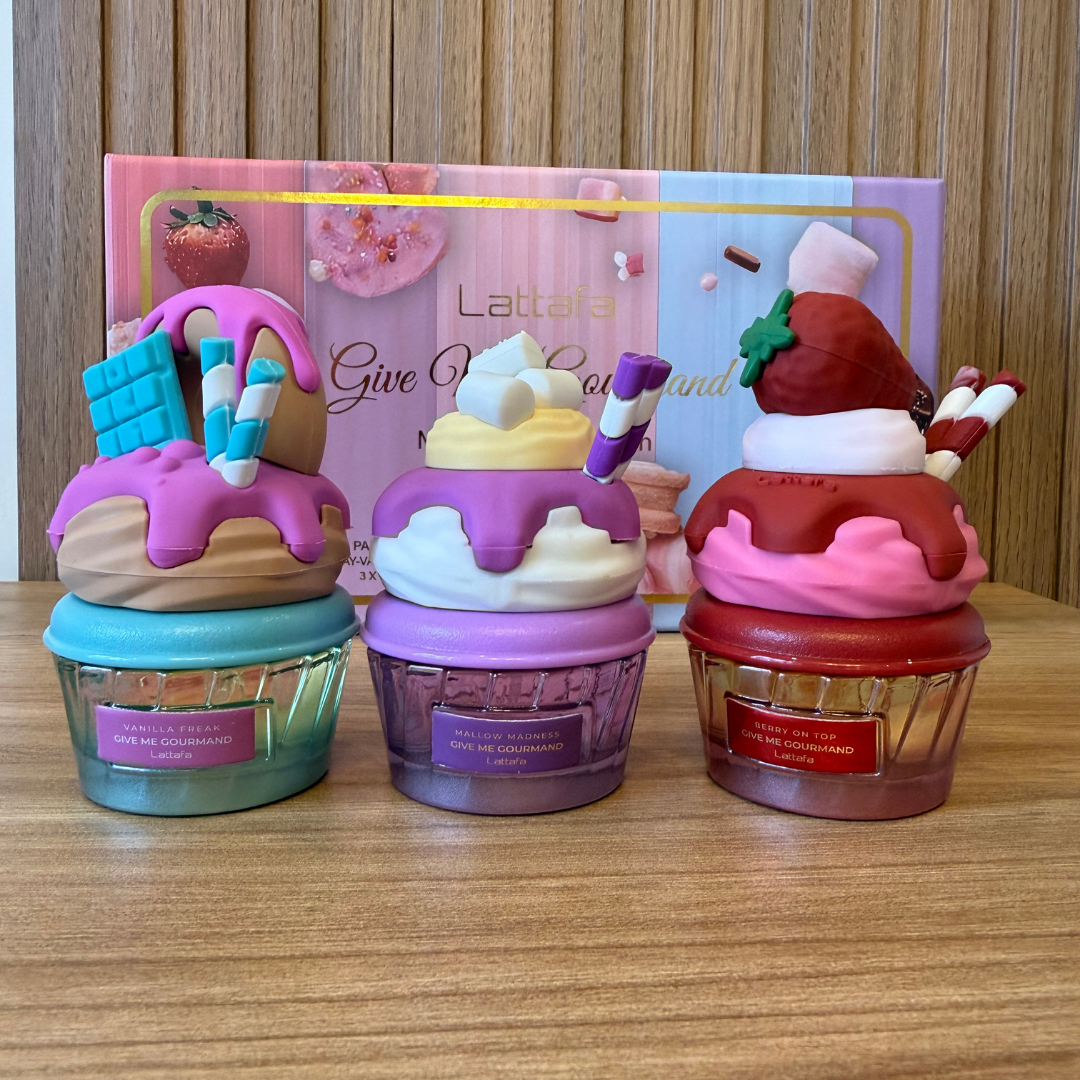Set Lattafa Give Me Gourmand (3 en 1)