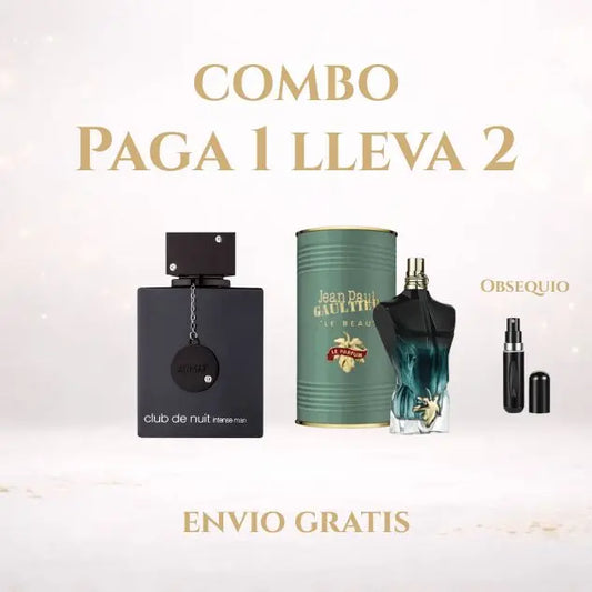 KIT 2 PERFUMES (CLUBNUIT+LEBEAULEPARFUM)