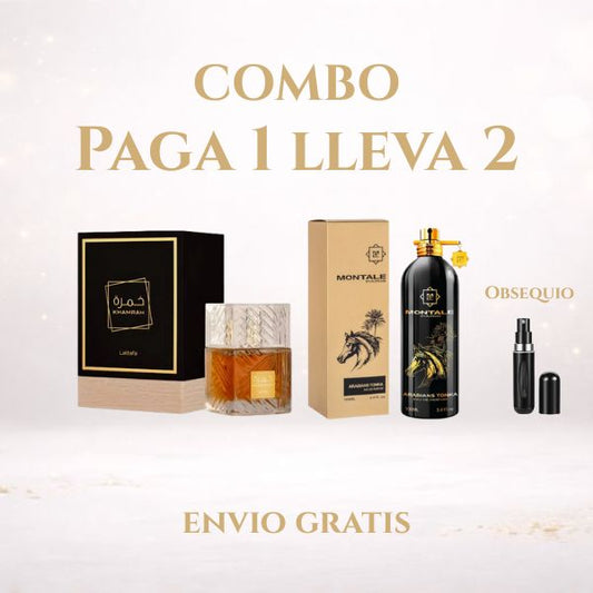 KIT 2 PERFUMES (TONKA+KHAMRAH)