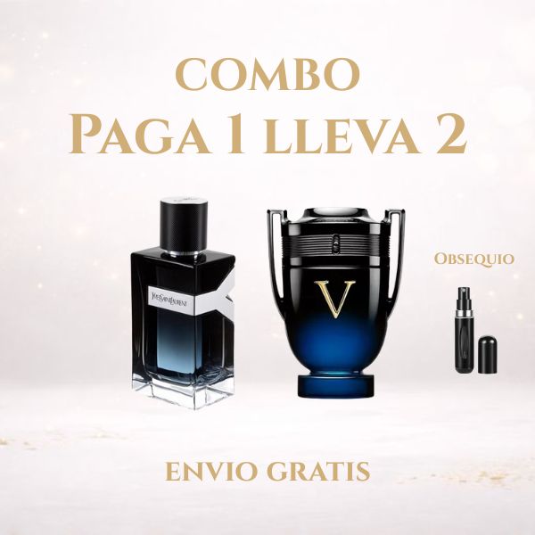 KIT 2 PERFUMES (INVICTUSELIXIR+YVESTSAINT)