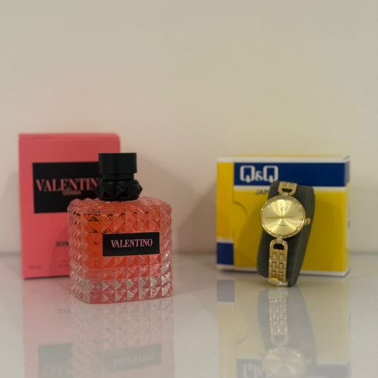 🎁 Día de la Madre con Estilo: 🌸 Perfume + ⌚ Reloj