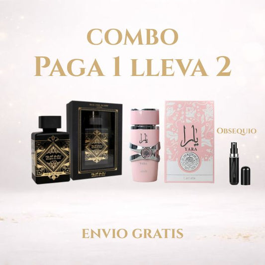 KIT 2 PERFUMES (OUDFORGLORY+YARA)