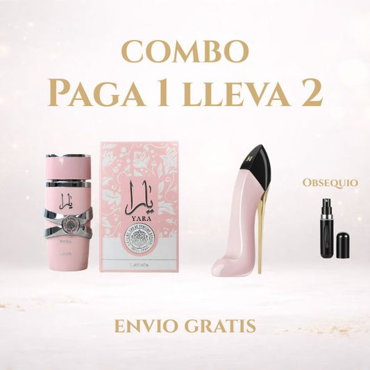 KIT 2 PERFUMES (YARA+BLUSH)