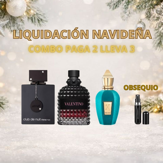 KIT 3 (VALENTINO INTENSE + CLUB DE NUIT + ERBA PURA)