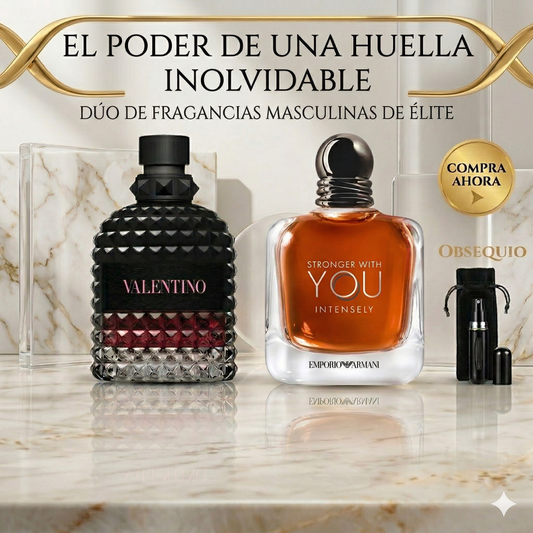 Duo Exclusivo Valentino intense + Stronger Intensely