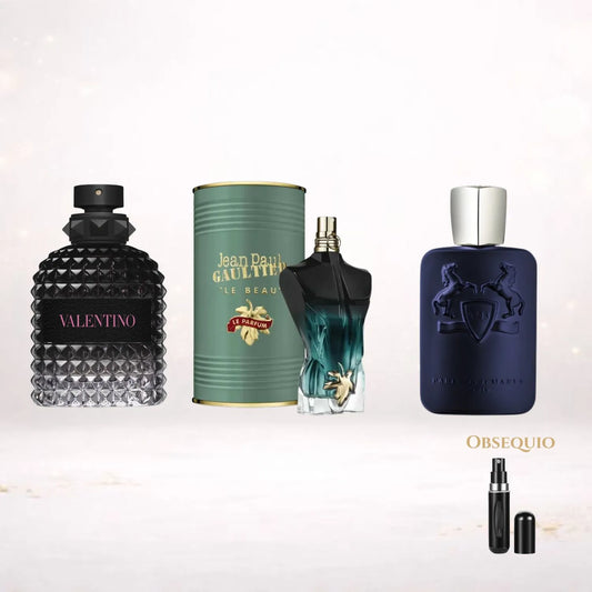 Kit Exclusivo 3x2 Layton Marly · Le Beau Le Parfum · Valentino BornInRoma