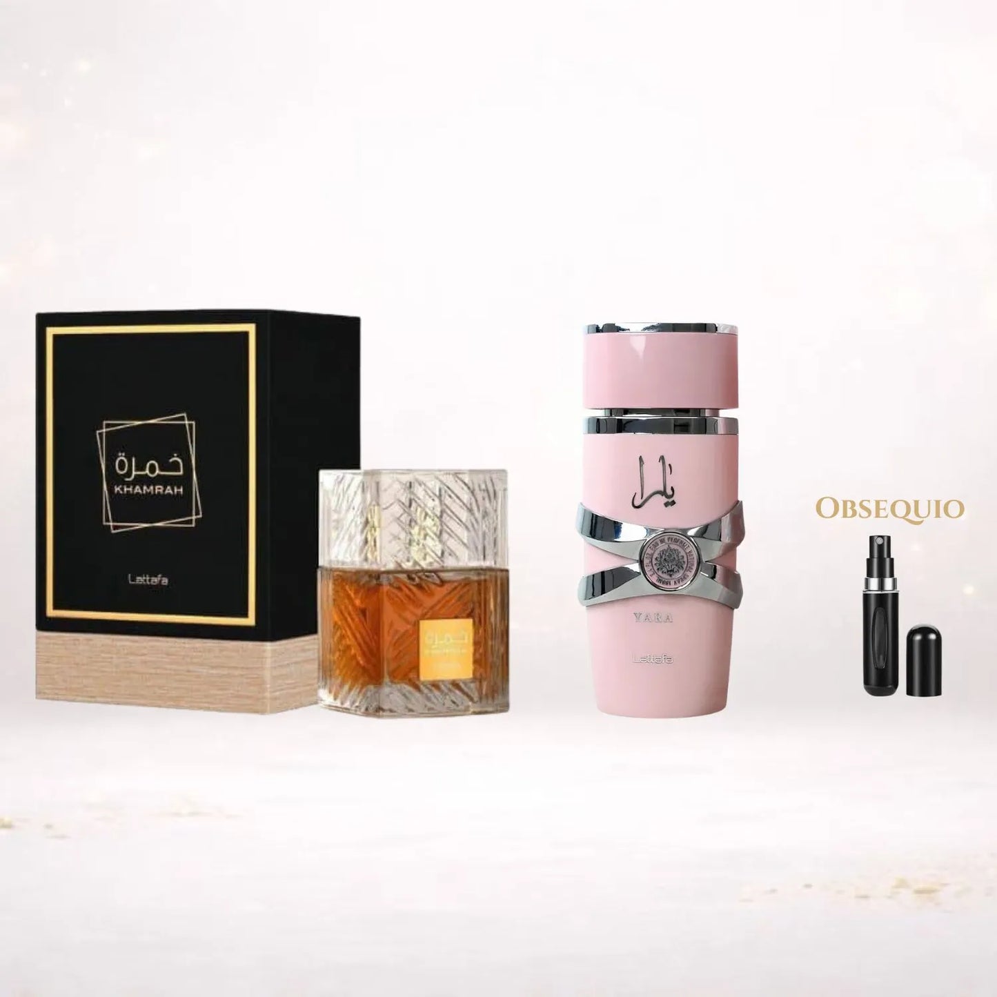 Kit Exclusivo 2x1 Khamrah · Yara