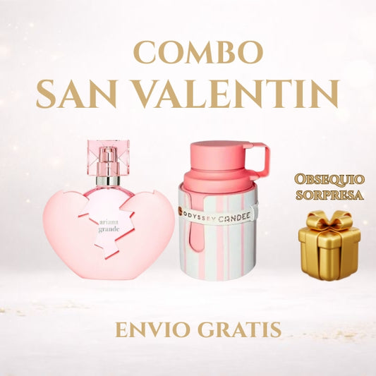 COMBO SAN VALENTIN ( THANK U NEXT + CANDEE )