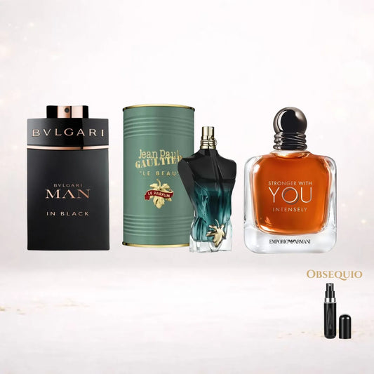 Kit Exclusivo 3x2 Man In Black · Le Beau Le Parfum · Stronger Intensely