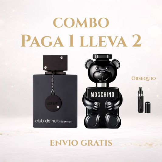 KIT 2 PERFUMES  (CLUBTHENUIT+TOYBOY)