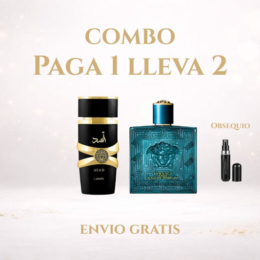 Kit Exclusivo 2x1 Asad · Versace Eros