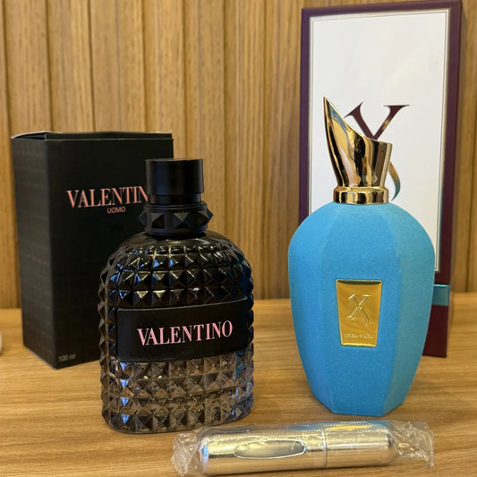 Kit Exclusivo Erba Pura + Valentino BornInRoma + Atomizador