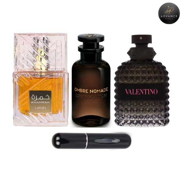 KIT 3 PERFUMES KHAMRAH+BORNINROMA+OMBRENOMADA