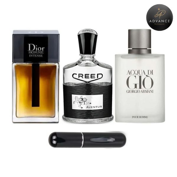 KIT 3 PERFUMES (Creed+ AcquaGio + Homme)