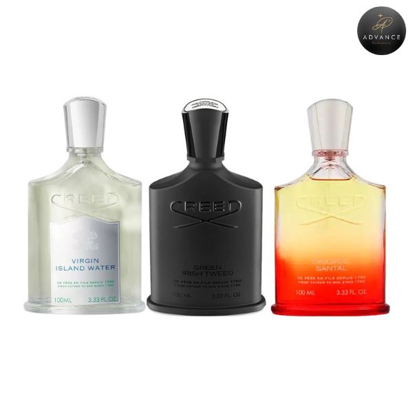 KIT 3 PERFUMES (RISH+SANTAL+ISLANDWATER)
