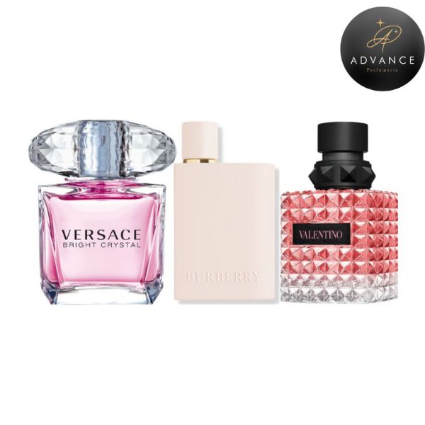 KIY 3 PERFUMES (DONNA+HER+BRIGHTCRYSTAL)
