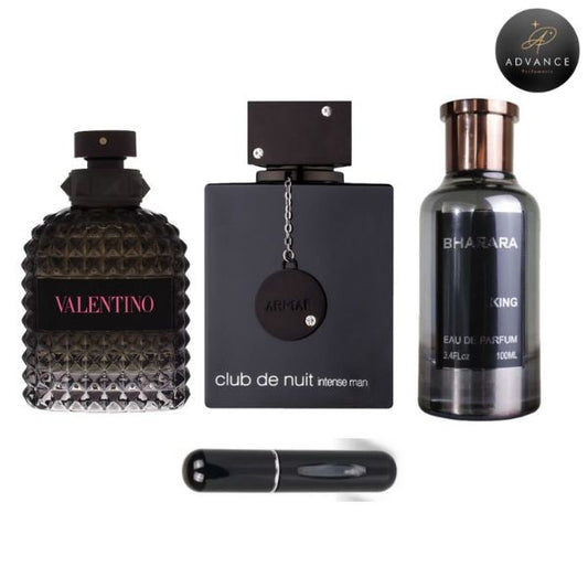 KIT 3 PERFUMES (BORNINROMA+CLUBFULL+BHARARAFULLCAJA)