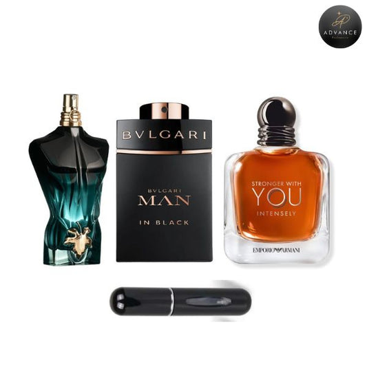KIT 3 PERFUMES ( LebeauLeParfum + ManInBlack + Stronger)