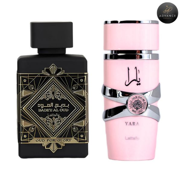 KIT 2 PERFUMES (OUDFORGLORY+YARA)