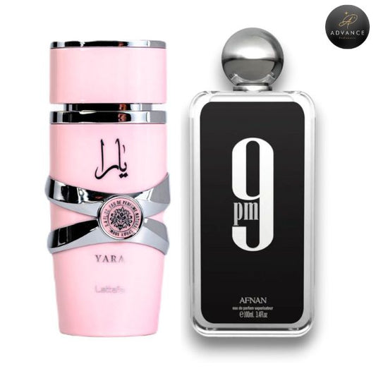 KIT 2 PERFUMES (YARA+9PM)