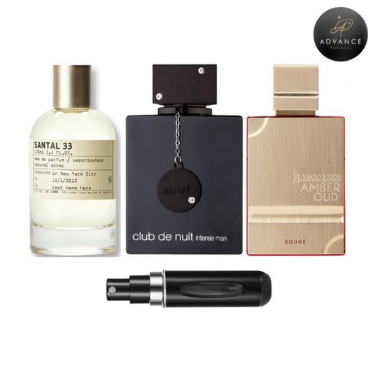 KIT 3 PERFUMES  (SANTAL33+CLUBFULL+AMBERROUGE)