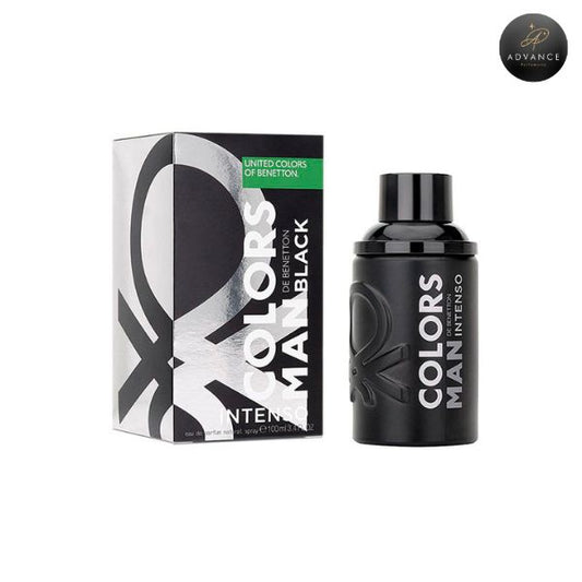 Benetton Color Man Black Intenso  x 100 ORIGINAL