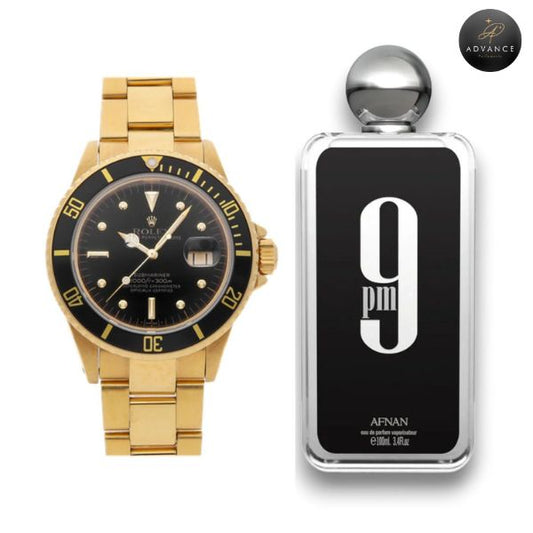 RELOJ DORADOFONDONEGRO+9PMAFNAN