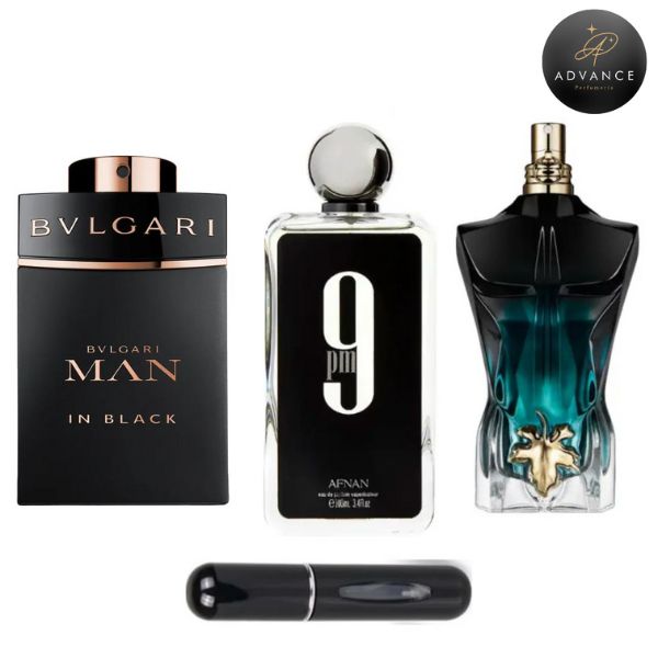 KIT 3 PERFUMES (MANBLACK+LEBEAUPARFUMCAJA+9PM)