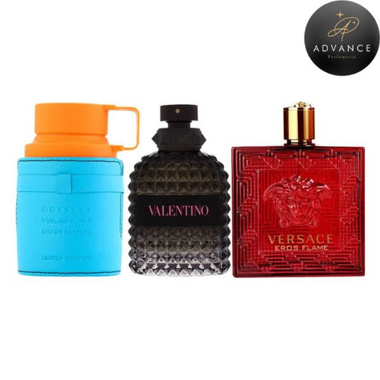 KIT 3 PERFUMES (MANDARIN+EROSFLAME+BORNINROMA)