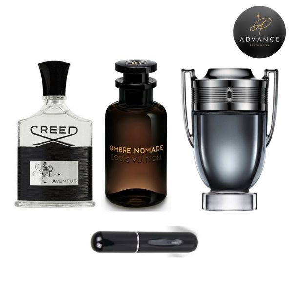 KIT 3 PERFUMES (CREED+NOMADE+INVICTUS)