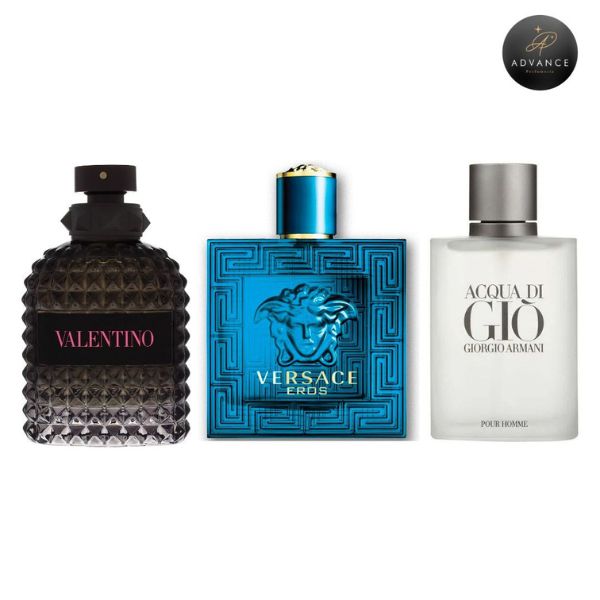 KIT 3 PERFUMES (BORNINROMA+EROS+ACQUAGIO)