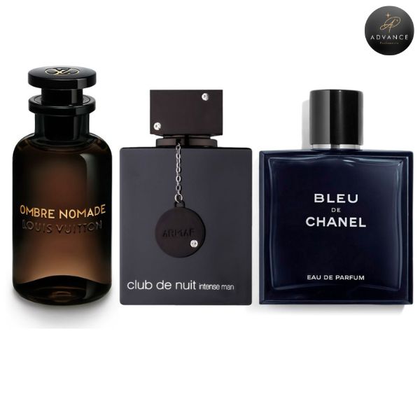 KIT 3 PERFUMES (OMBRENOMADE+CLUBTHENUIT+BLEU)