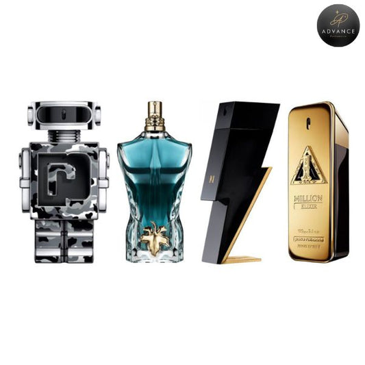 KIT 4 PERFUMES (PHANTOMLEGION+LEBEAU+BADBOY+MILLIONELIXIR)