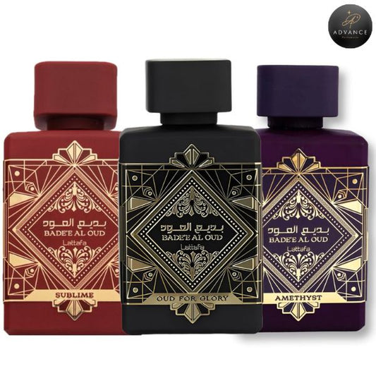 KIT 3 PERFUMES (OudForGlory+Sublime+Amethyst)