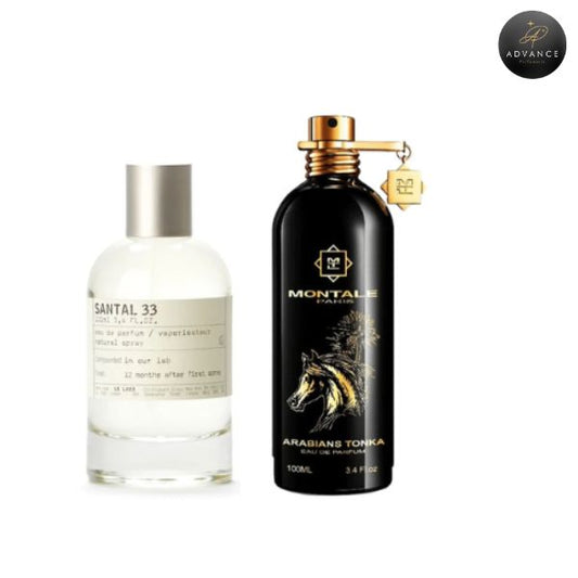 KIT 2 PERFUMES (santal33+tonka)