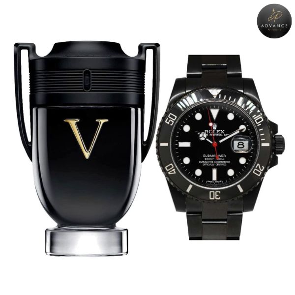 PERFUME INVICTUS VICTORY + RELOJ