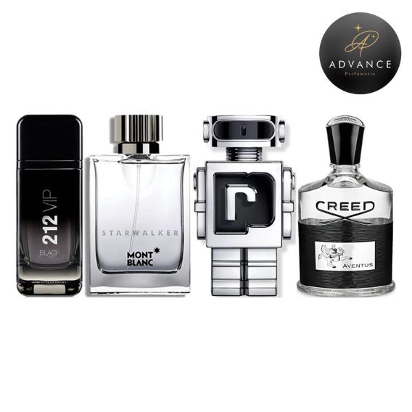 KIT 4 PERFUMES (VIPBLACK+STARWALKER+PHANTOM+CREED 100ML)