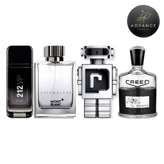 KIT 4 PERFUMES (VIPBLACK+STARWALKER+PHANTOM+CREED 100ML)