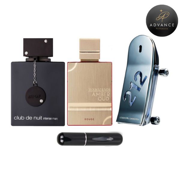 KIT 3 PERFUMES (CLUBFULL+212HEROESMEN+ROUGE)