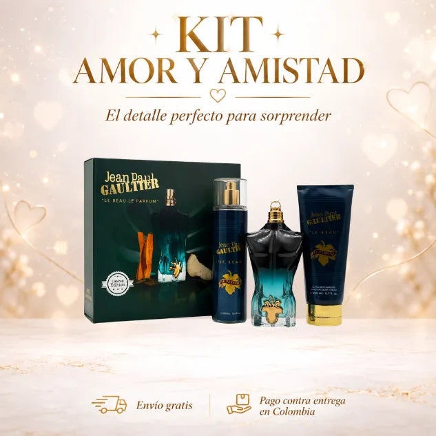 Kit Splash + Crema + Perfume JPG LebeauLeparfum 60Ml